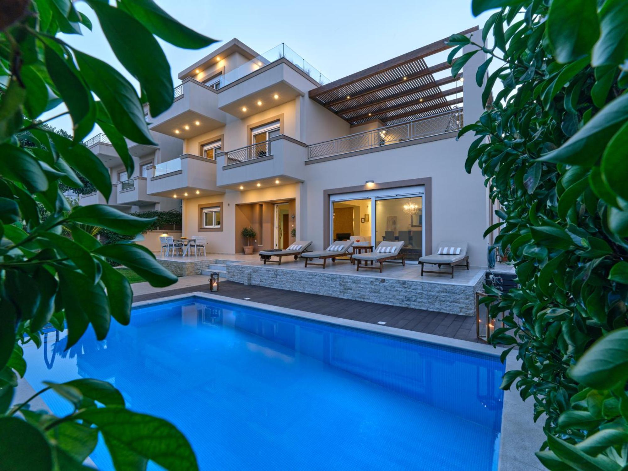 Chrissiida Villa Ialysos  Ngoại thất bức ảnh