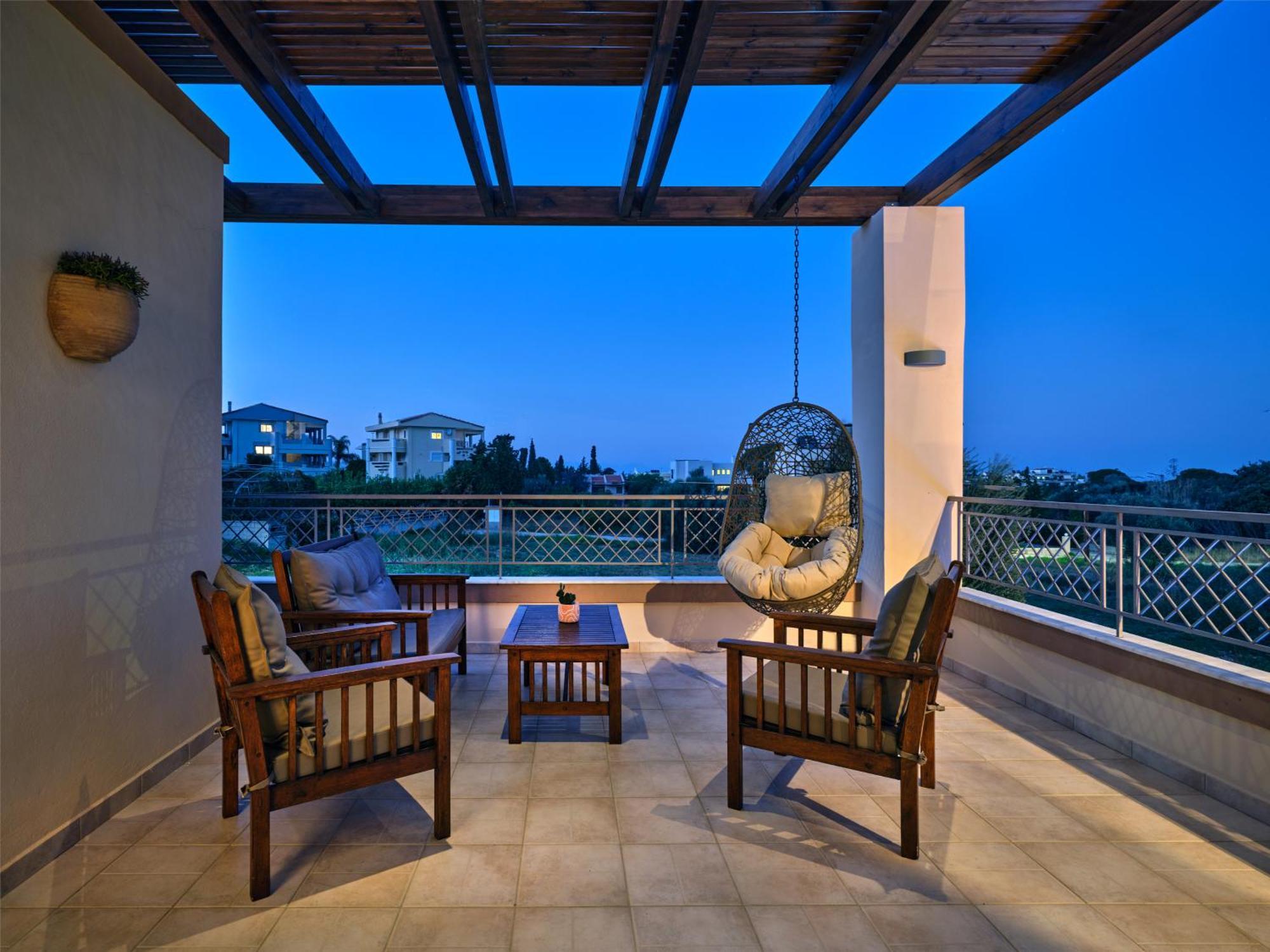 Chrissiida Villa Ialysos  Ngoại thất bức ảnh